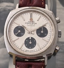 Vintage Chronograph Emperor - Movement Valjoux 72 Working Fine