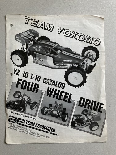 Vintage yokomo 10 parts - rc,