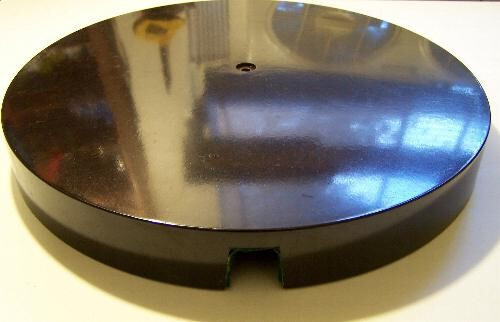 Phenolic banjo resonator brown - phenolic,