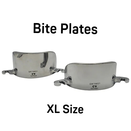 Bite plates for equine - plates,