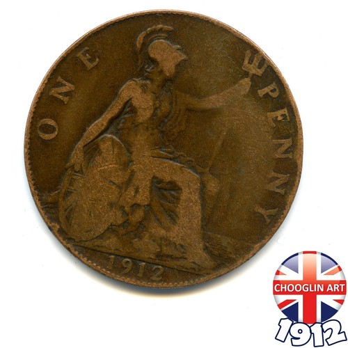 British 1912 george penny - george, v