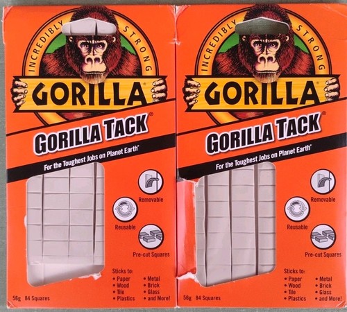Gorilla tack squares pack - squares, 2-pack