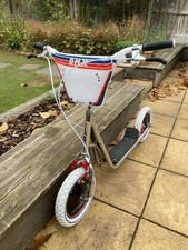 Old school retro BMX stunt scooter