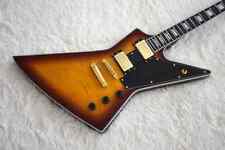 Electric Guitar, Single-wrapped Body with Tiger Pattern and Color Matching Neck