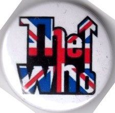 THE WHO Pin Button Badge 25mm