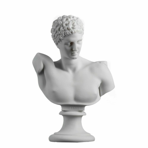 Hermes bust alabaster - hermes,