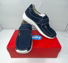 Wolky Denim Nubuck Slip-On