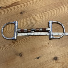 Cherry Roller D Ring Snaffle
