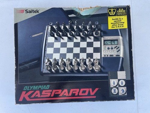 Saitek kasparov olympiad chess - kasparov,