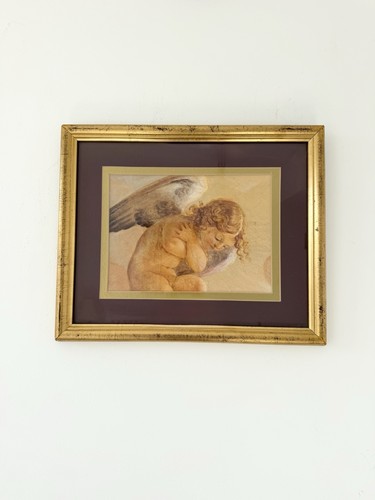 Vintage print angel - of, an