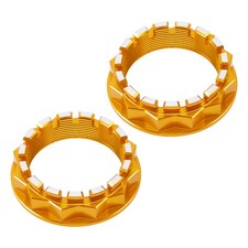 Gold Rear Wheel Nut Set For