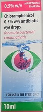 Chloramphenicol 0.5% Eye Drops