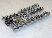 Triumph Bonneville T140 T120 Mudguards & Stays Stainless UNF Bolt Nut washer kit