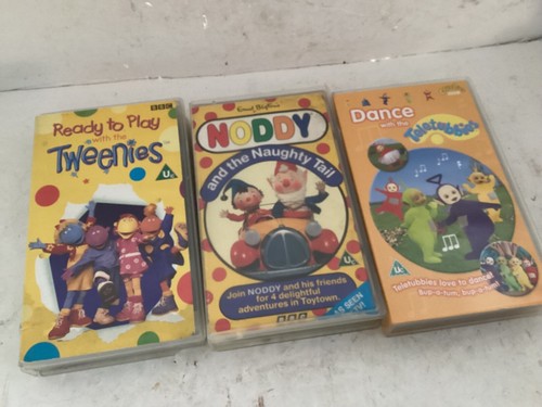 Bbc vhs cassettes teletubbies - vhs,