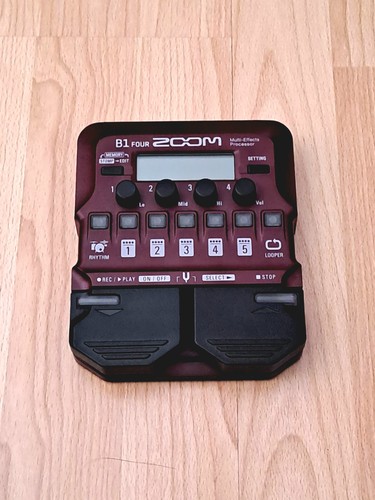 Zoom four bass multi effect - four, multi-effect