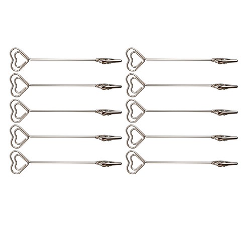 Pcs clip photo holders - 10,