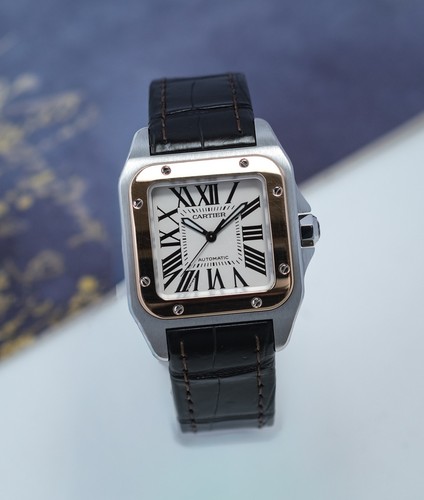 Cartier santos 100 - 100, mid