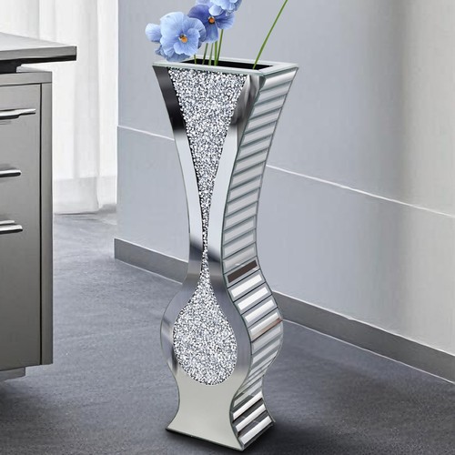 Large vases tall crushed - large,