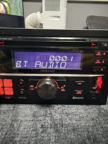 Alpine cde w235bt - alpine, car