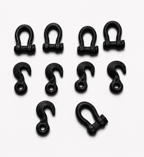 Model truck tow hooks - model, &