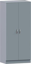 2 Door Wooden Wardrobe Hanging