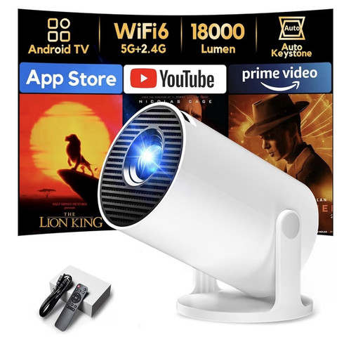 Android dlp projector - tv, wifi6