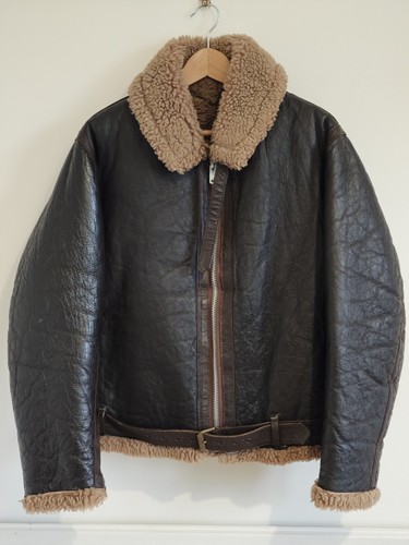 Irvin shearling flying jacket - shearling,