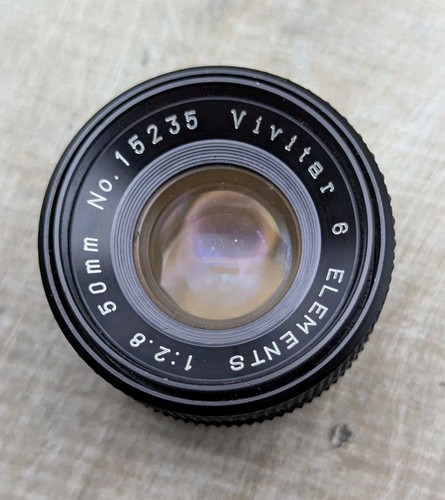 Vivitar elements 50mm 2 - 50mm, f/2.8