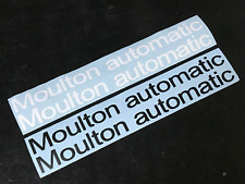 2 MOULTON AUTOMATIC Decals