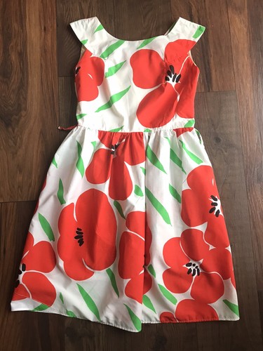 Vintage hand made bold red - vintage,