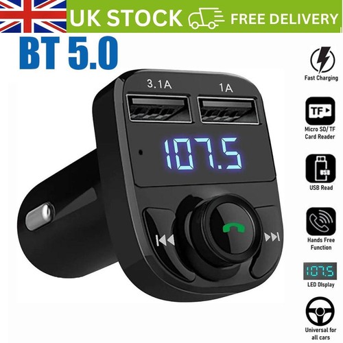 Bluetooth transmitter car - fm,