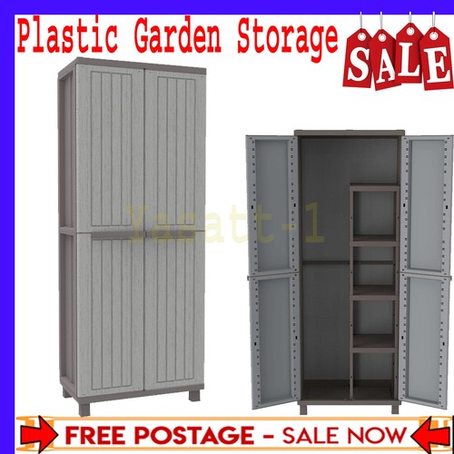 Tall plastic shed - tall,
