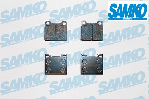 Front rear brake pads - rear,