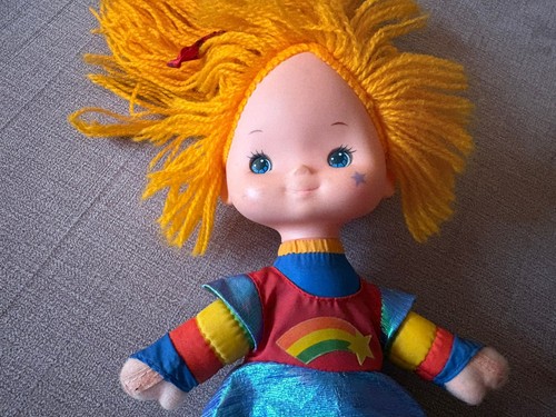 Rainbow brite doll - rainbow, 1983