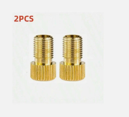 Brass adaptor presta to - brass,