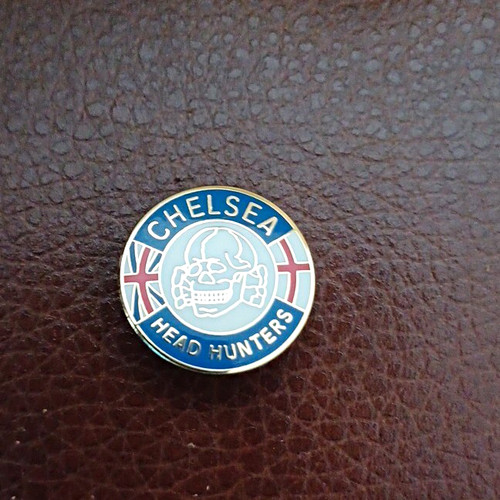Chelsea head hunters enamel - chelsea,