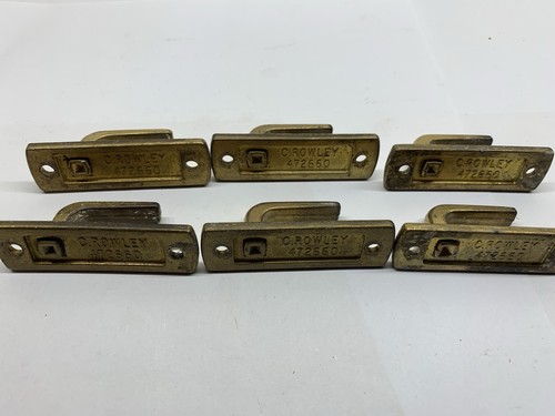 Antique brass sash window - brass,
