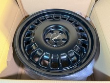 Rotiform PMF 18x8.5 ET45 5x112 66.56mm MATTE BLACK x4 VW Caddy etc RRP£1195!!