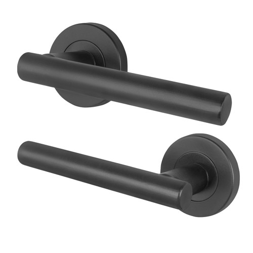 Black door handles - t, bar