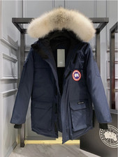 Canada Goose 08 Men's Expedition Parka navy blue Down Jacket Men's S-XXL