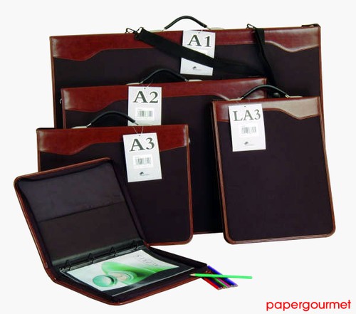 Art portfolio with ring - art,