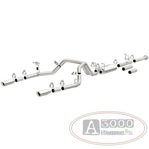 Exhaust system kit - system,