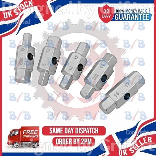 5pc sump plug keys - 5pc, double