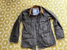 Barbour Icons Re-Engineered Bedale Casual Jacket Mens XL Olive Utility Military 