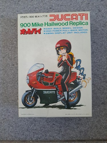 Bandai model kit ducati 900 - model, kit-