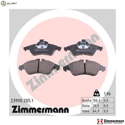 Brake pad set disc - brake,