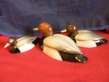 BESWICK 1520 Set of 3 POCHARD DUCKS ..Large Medium & Small Fantastic condition