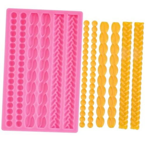 Pink pearl silicone - mold, for