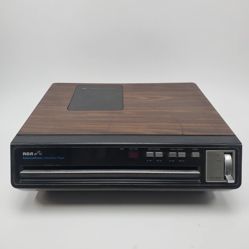 Broken rca selectavision ced - selectavision,