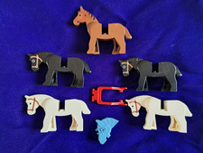 Vintage  5x Lego Horse
